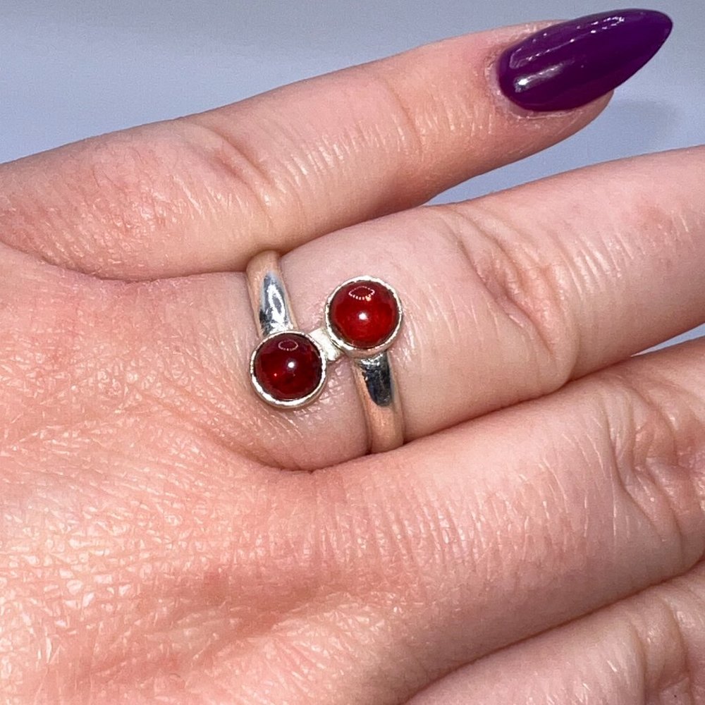 Garnet, Amethyst, & Lapis Rings (SOLD SEPERATELY)